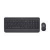 2920234 | Logitech Desktop MK650 Signature BOLT [US] black BT Mouse: Signature M650 for Busi. (400–4000 DPI)