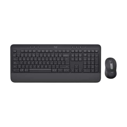 2920234 | Logitech Desktop MK650 Signature BOLT [US] black BT Mouse: Signature M650 for Busi. (400–4000 DPI)