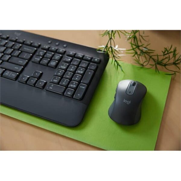2920234 | Logitech Desktop MK650 Signature BOLT [US] black BT Mouse: Signature M650 for Busi. (400–4000 DPI)