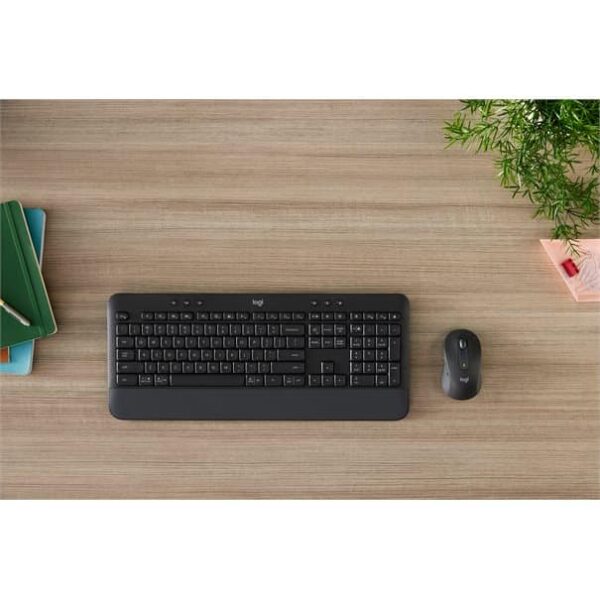 2920234 | Logitech Desktop MK650 Signature BOLT [US] black BT Mouse: Signature M650 for Busi. (400–4000 DPI)