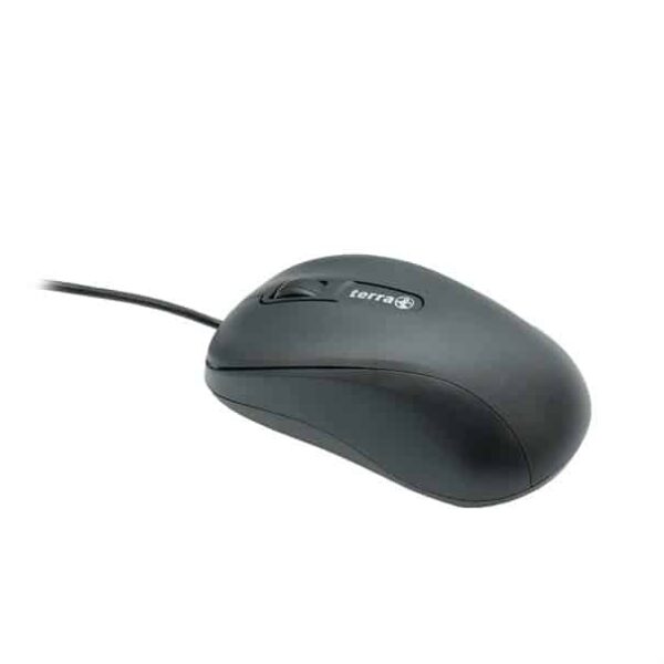 item29205131250.jpg 2920513 | TERRA Mouse 1500 Corded USB black 3-toetsen, symmetrisch, met kabel, 1,80m