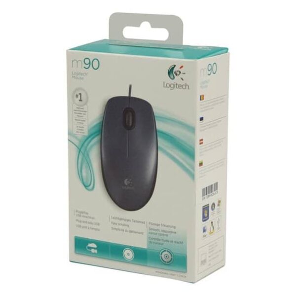 2920031 | Logitech Mouse M90 met draad